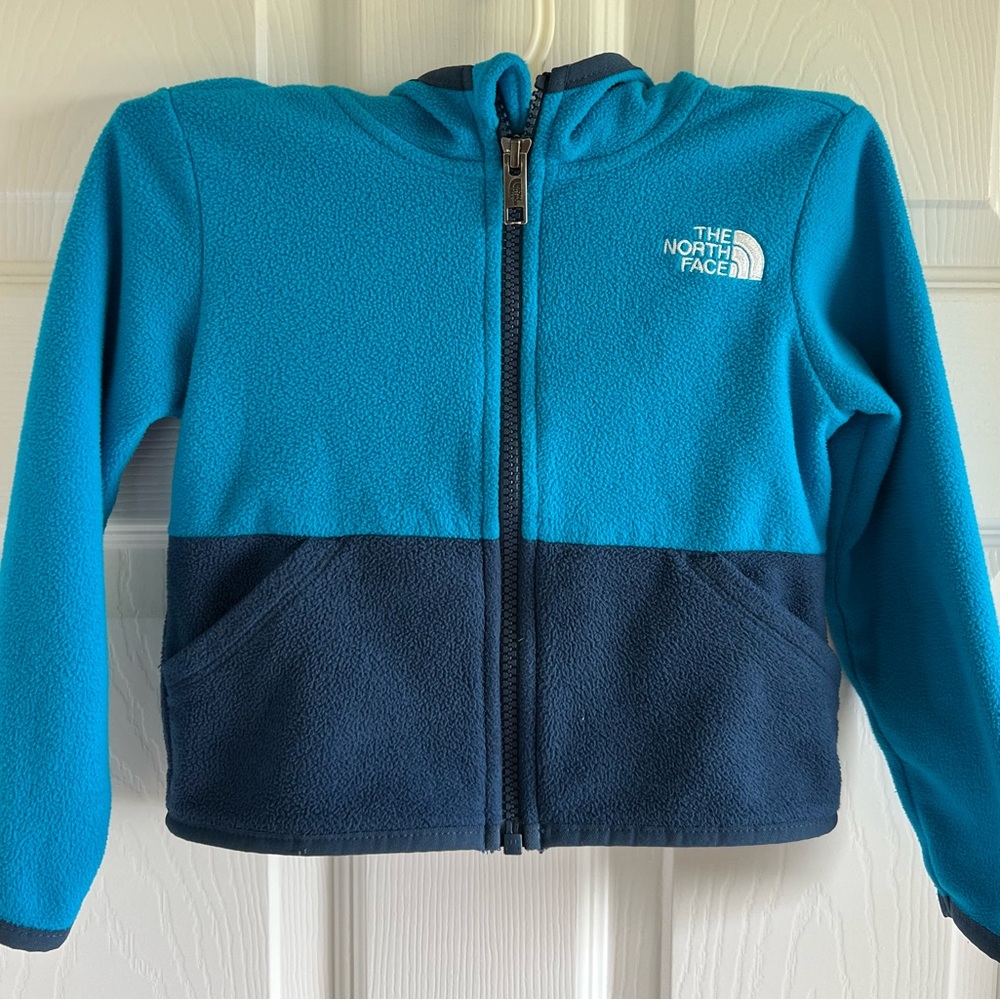 The North Face Kids' Two-Tone Blue Hoodie
